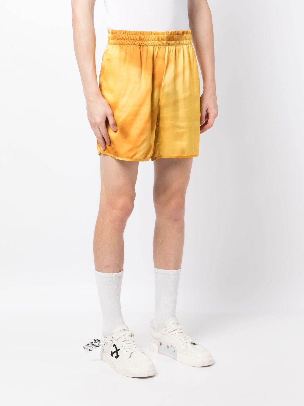 Palms Elasticated-Waistband Shorts