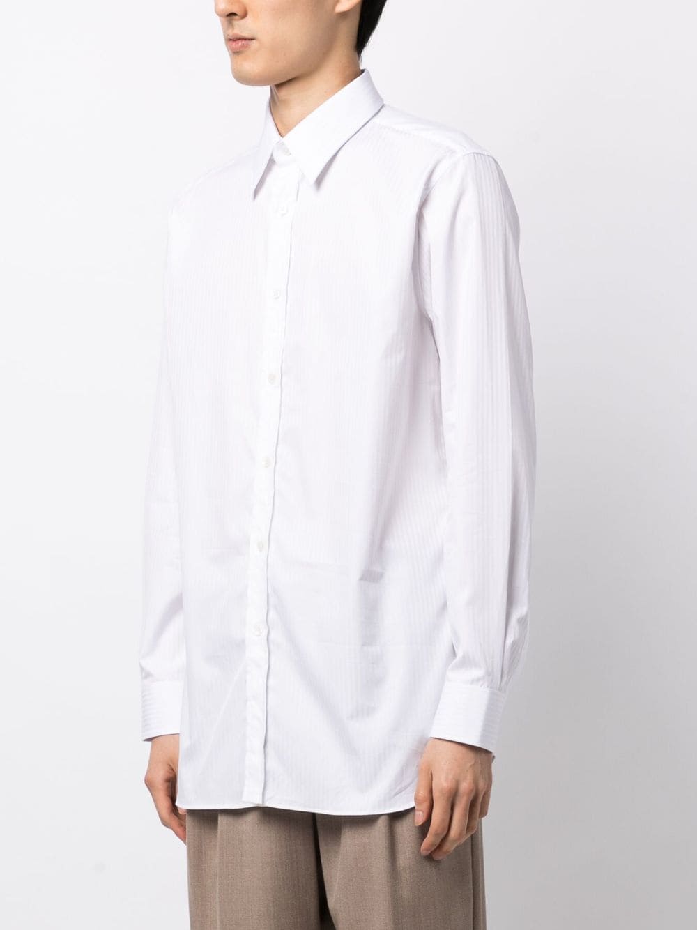 Long-Sleeves Cotton Shirt