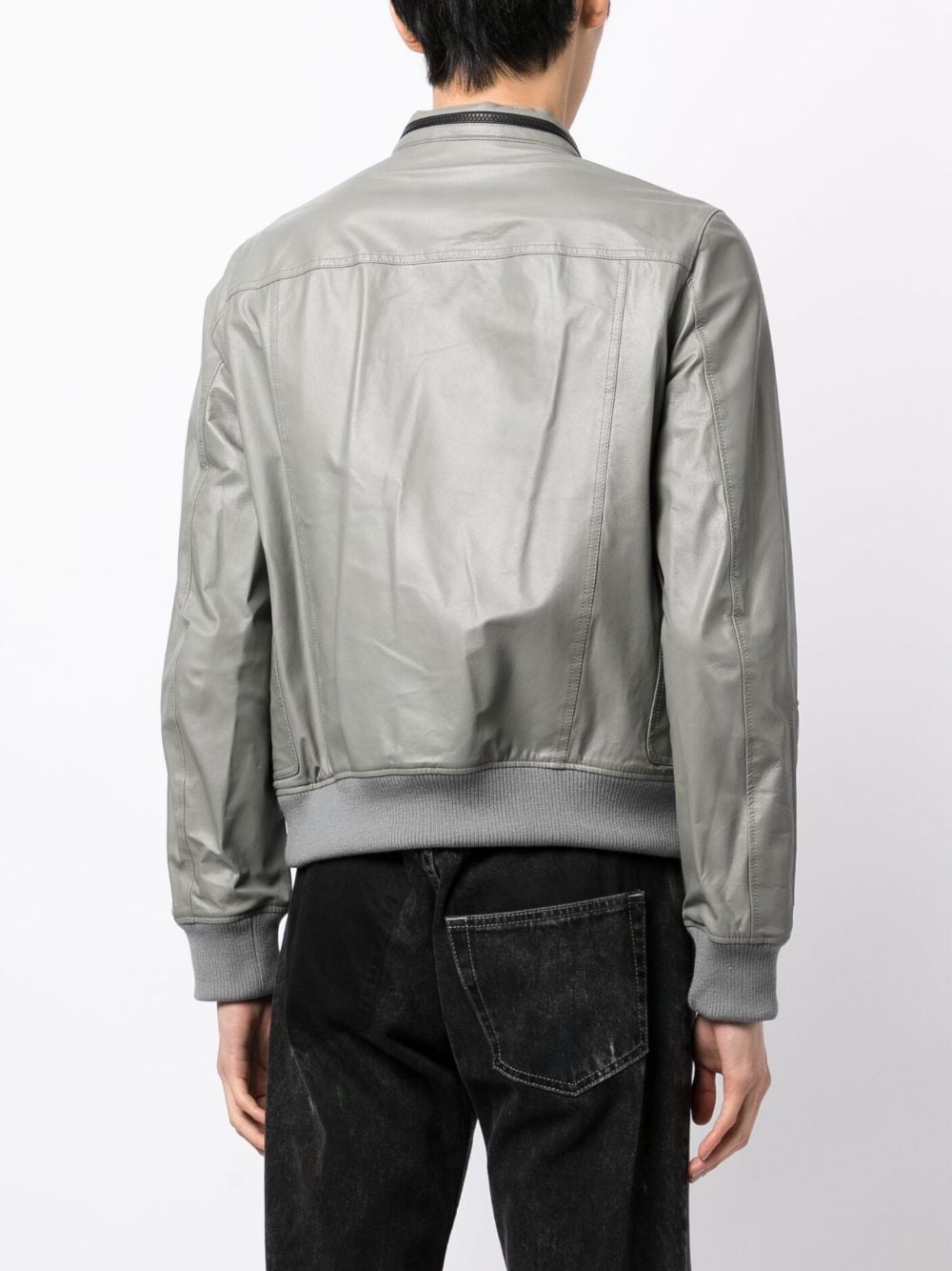 Zip-Up Biker Jacket