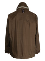 Zip-Up Plaid Hooded Jacket