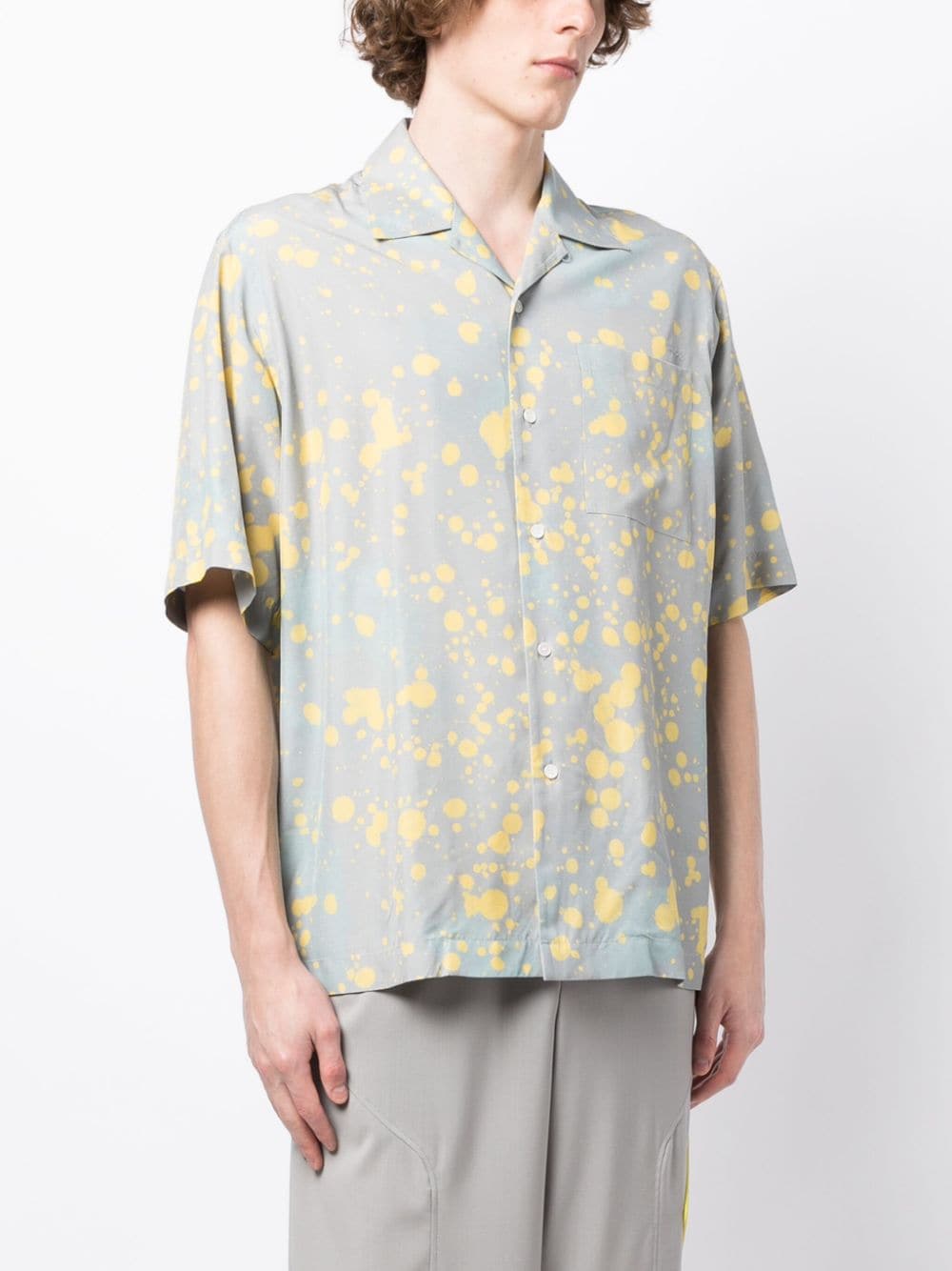 Bleached Short-Sleeve Shirt