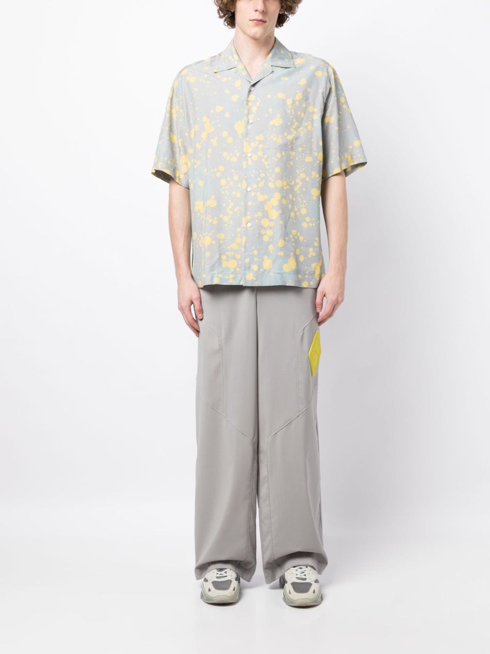 Bleached Short-Sleeve Shirt