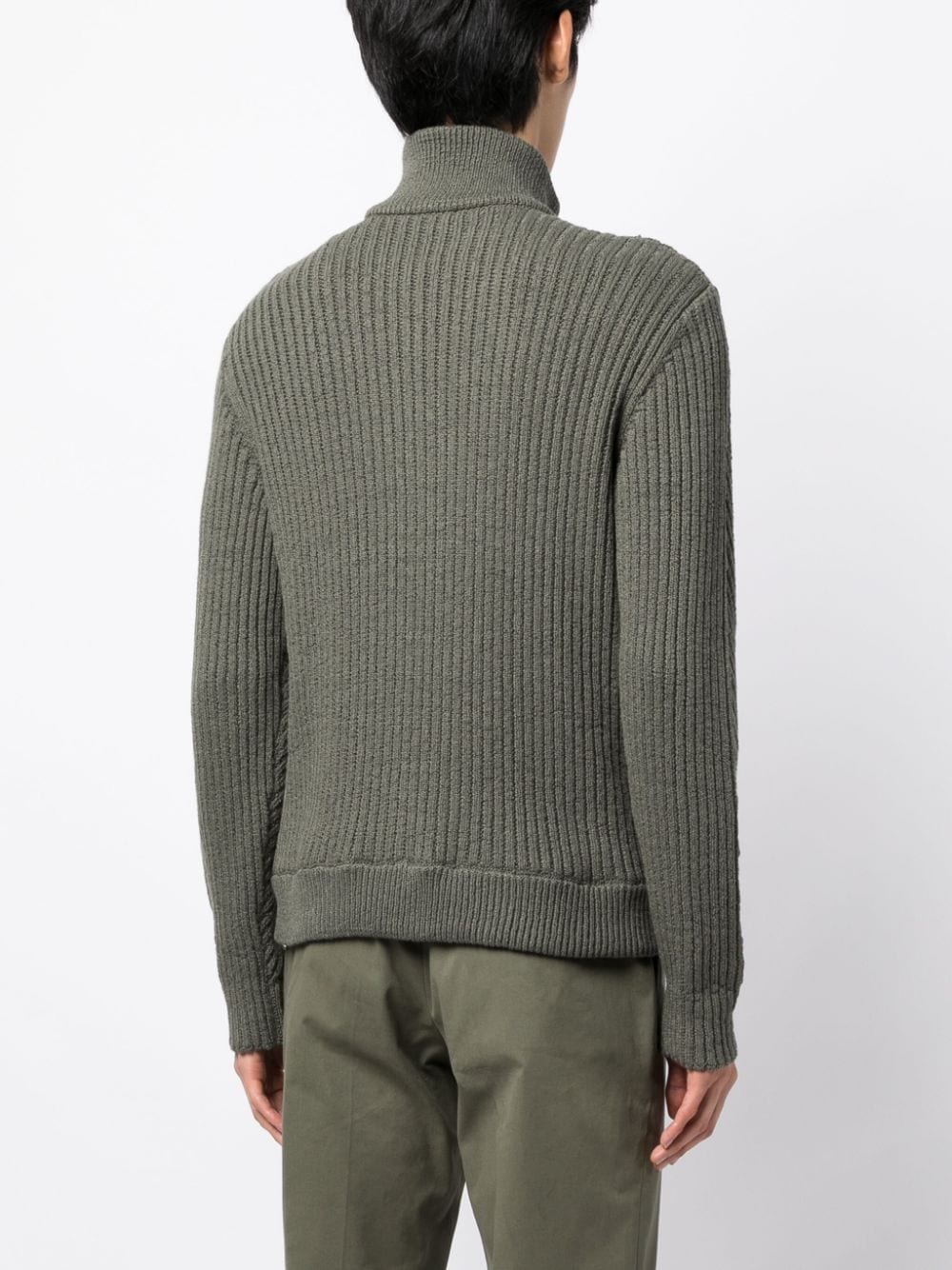 Chunky Ribbed Cotton Jumper