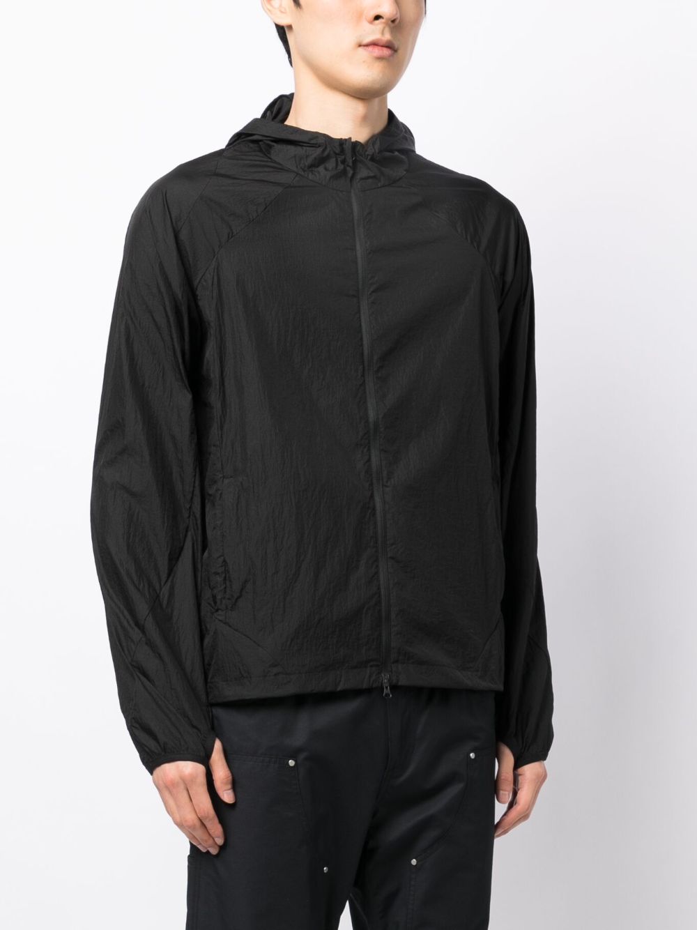 5.0+ Hooded Windbreaker