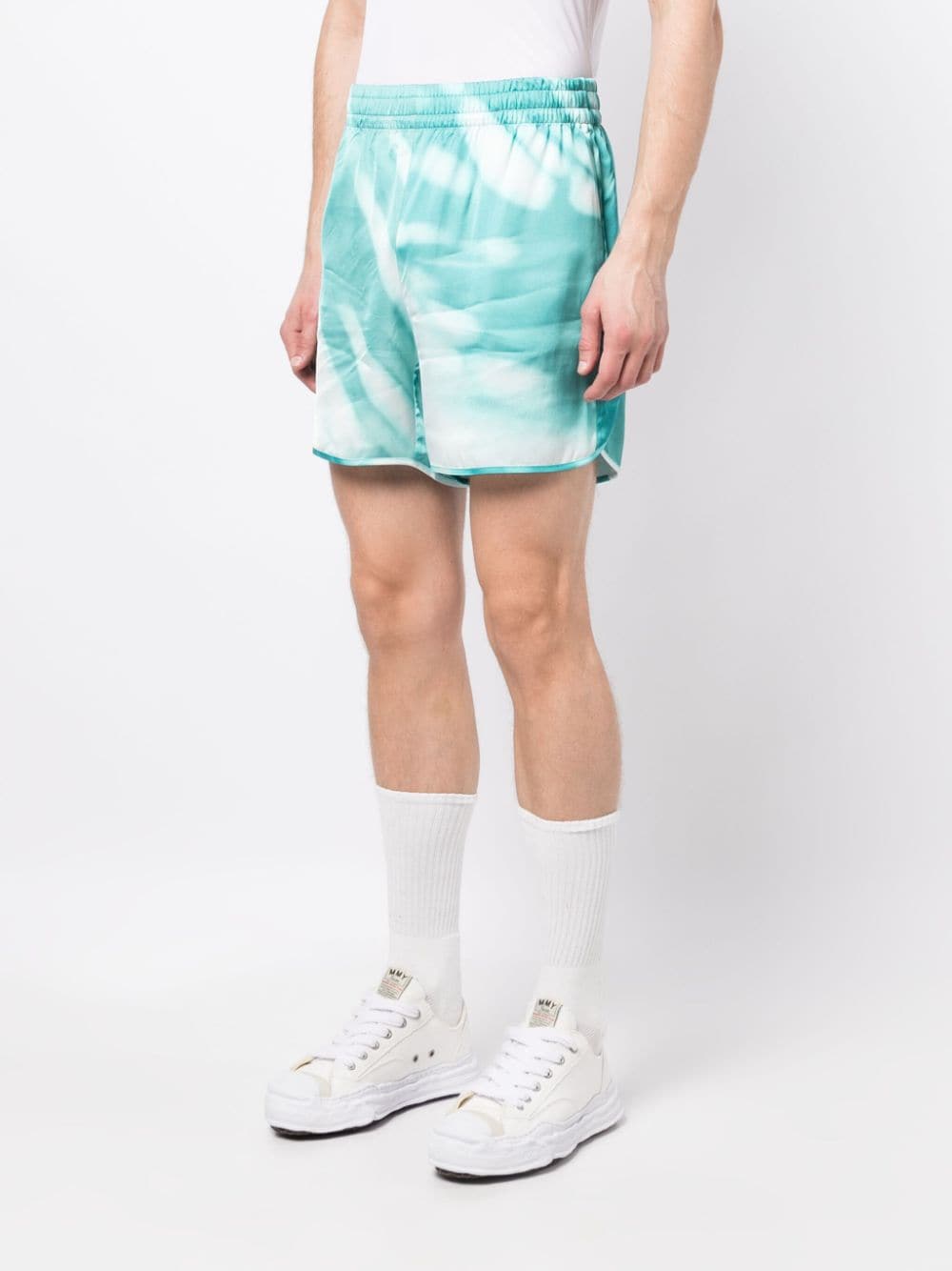 Graphic-Print Deck Shorts