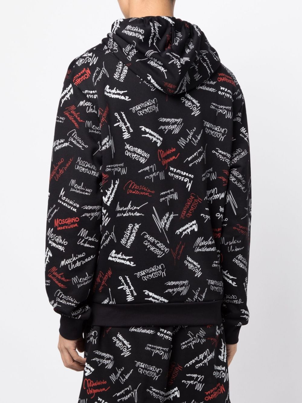 Logo-Print Drawstring Hoodie