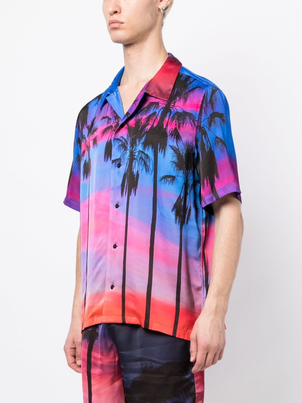 Graphic-Print Short-Sleeve Shirt