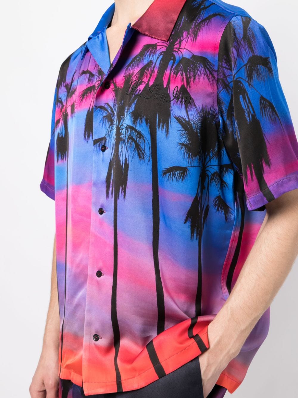 Graphic-Print Short-Sleeve Shirt