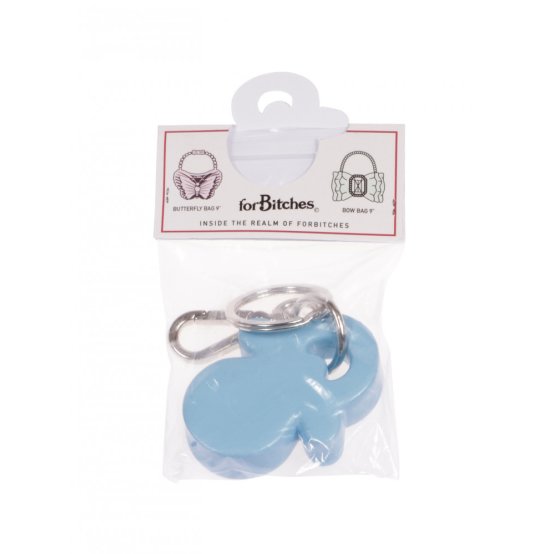 Baby Blue Suck Me Key Ring